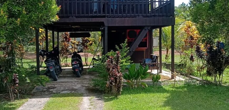 DIJUAL RUMAH VILLA, RUMAH WALET DAN TANAH Jl. SELIMAU 1 (BELAKANG GEDUNG PERTANIAN) – BULUNGAN – KALTARA