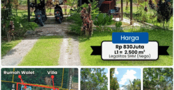 DIJUAL RUMAH VILLA, RUMAH WALET DAN TANAH Jl. SELIMAU 1 (BELAKANG GEDUNG PERTANIAN) – BULUNGAN – KALTARA