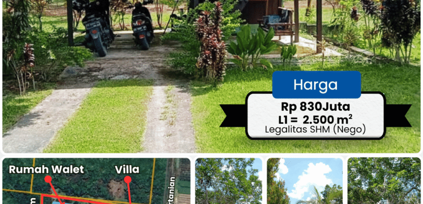 DIJUAL RUMAH VILLA, RUMAH WALET DAN TANAH Jl. SELIMAU 1 (BELAKANG GEDUNG PERTANIAN) – BULUNGAN – KALTARA