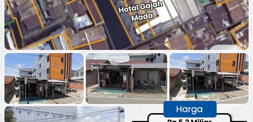 DIJUAL RUMAH Jl. GAJAH MADA (SAMPING HOTEL GAJAH MADA) – TARAKAN – KALTARA