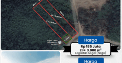 DIJUAL TANAH DAN RUMAH Jl. AHMAD YANI (TRANS KALTARA) – TANA TIDUNG- KALTARA