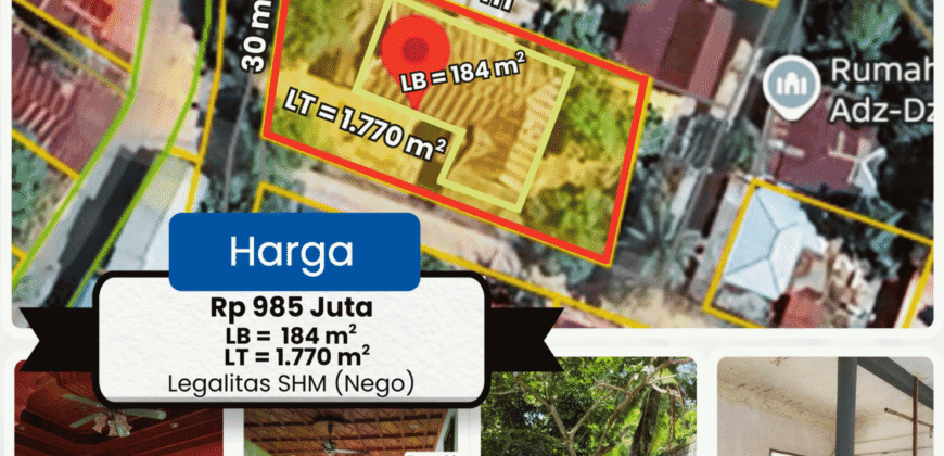 DIJUAL RUMAH Jl. LUMBA-LUMBA (DEKAT BANDAR UDARA) – NUNUKAN – KALTARA