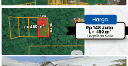 DIJUAL TANAH Jl. SABANAR LAMA II (GG. WATAWAN) BULUNGAN – KALTARA