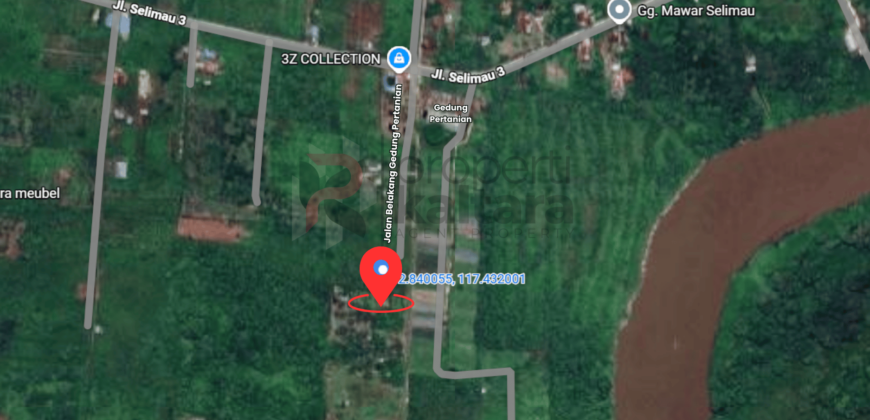 DIJUAL RUMAH VILLA, RUMAH WALET DAN TANAH Jl. SELIMAU 1 (BELAKANG GEDUNG PERTANIAN) – BULUNGAN – KALTARA