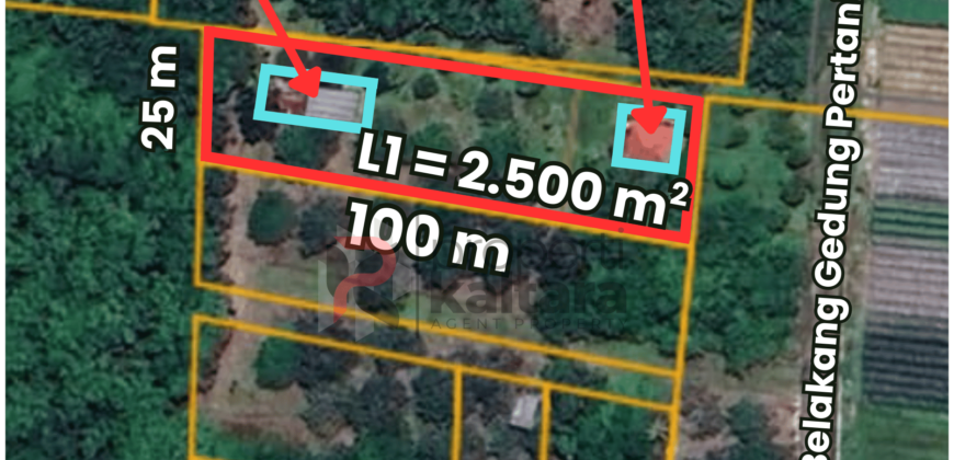 DIJUAL RUMAH VILLA, RUMAH WALET DAN TANAH Jl. SELIMAU 1 (BELAKANG GEDUNG PERTANIAN) – BULUNGAN – KALTARA