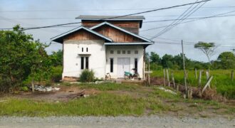 DIJUAL RUMAH DAN TANAH Jl. TJ. RUMBIA (PINGGIR JALAN) – BULUNGAN – KALTARA