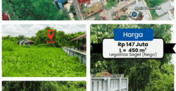 DIJUAL TANAH Jl. GELATIK GG. MURAI (DEKAT MASJID DARUSSALAM) – BULUNGAN – KALTARA