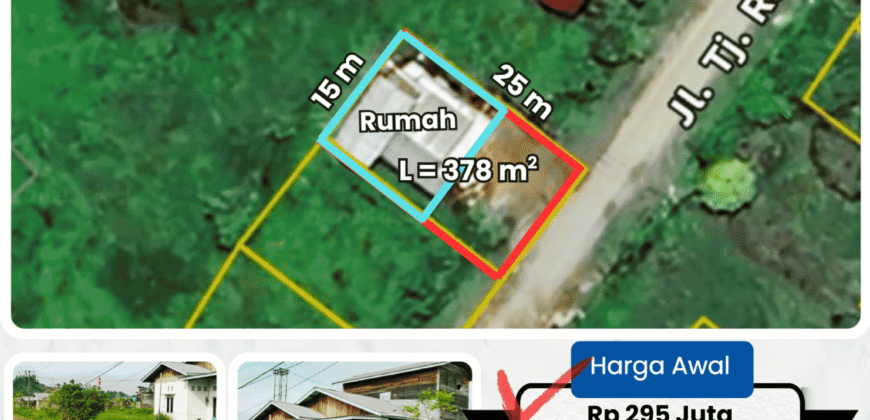 DIJUAL RUMAH Jl. TJ. RUMBIA (PINGGIR JALAN) – BULUNGAN – KALTARA