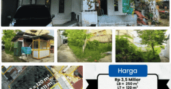 DIJUAL TANAH DAN RUMAH Jl. SLAMET RIADI (KP. BUGIS PINGGIR JALAN RAYA) – TARAKAN – KALTARA