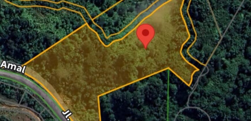 DIJUAL TANAH (± 6 HA) Jl. GN. AMAL (KAMPUNG ENAM)- TARAKAN – KALTARA